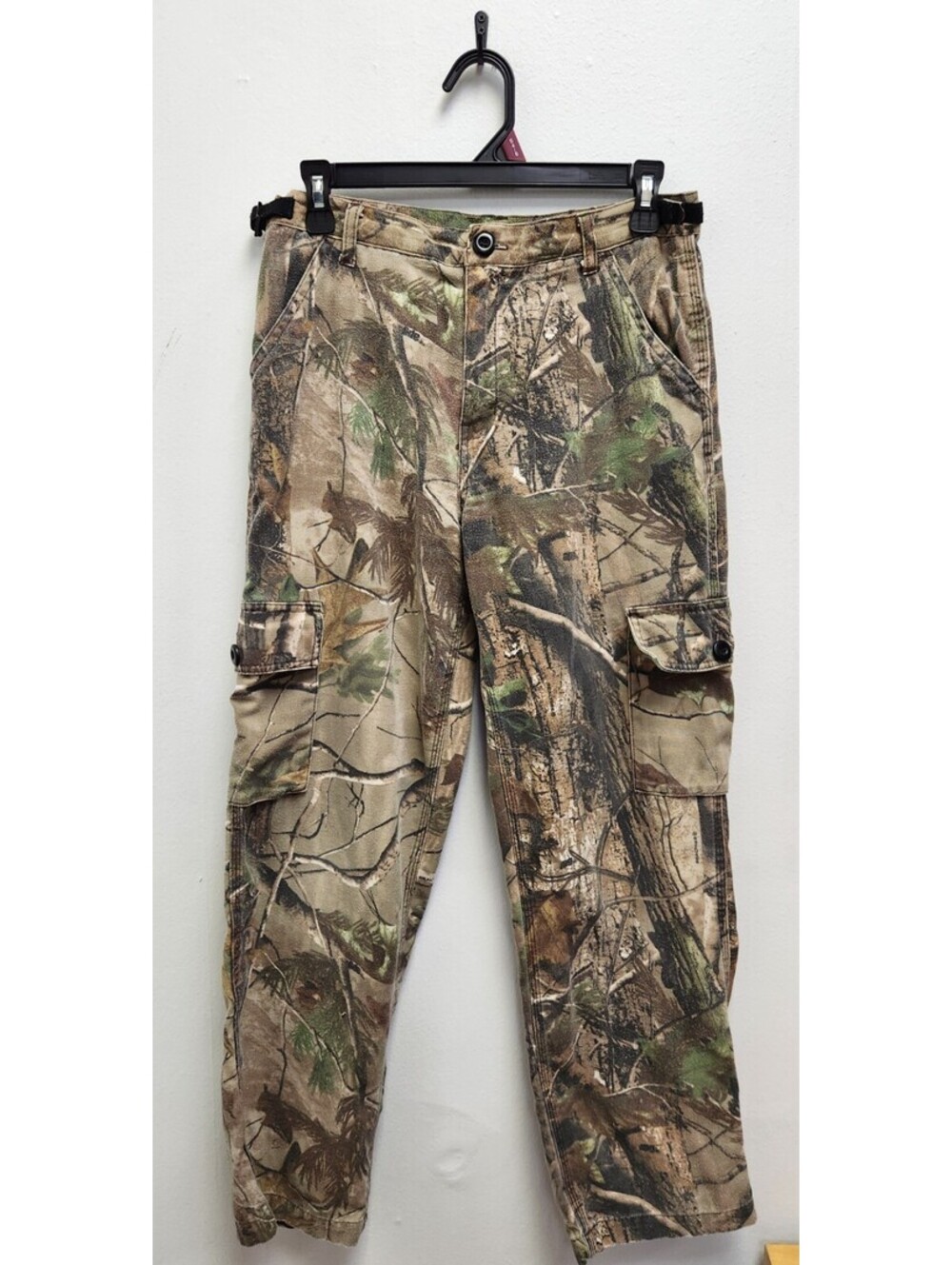 Vintage 2000's Liberty Youth XL 18/20 Realtree APG Camo Cargo Hunting Pants